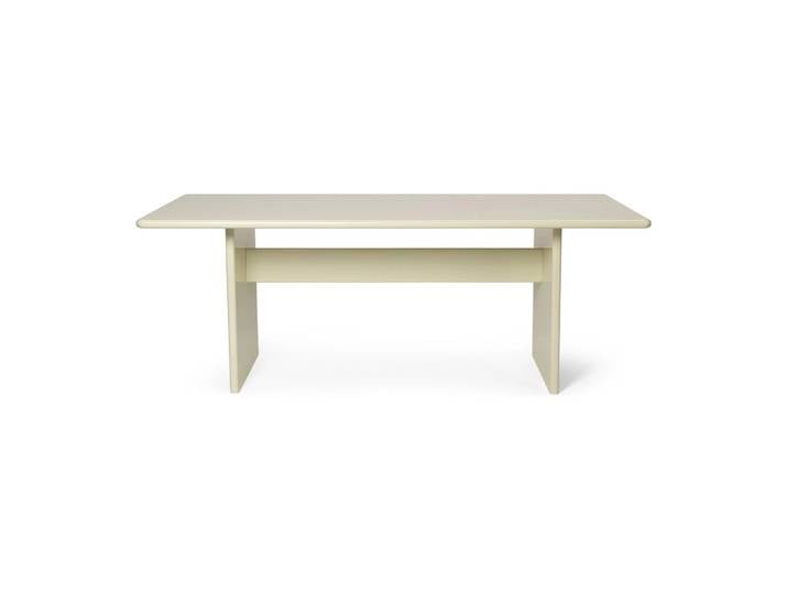 Ferm Living Rink Esstisch small 200 x 90 x 74cm Eggshell