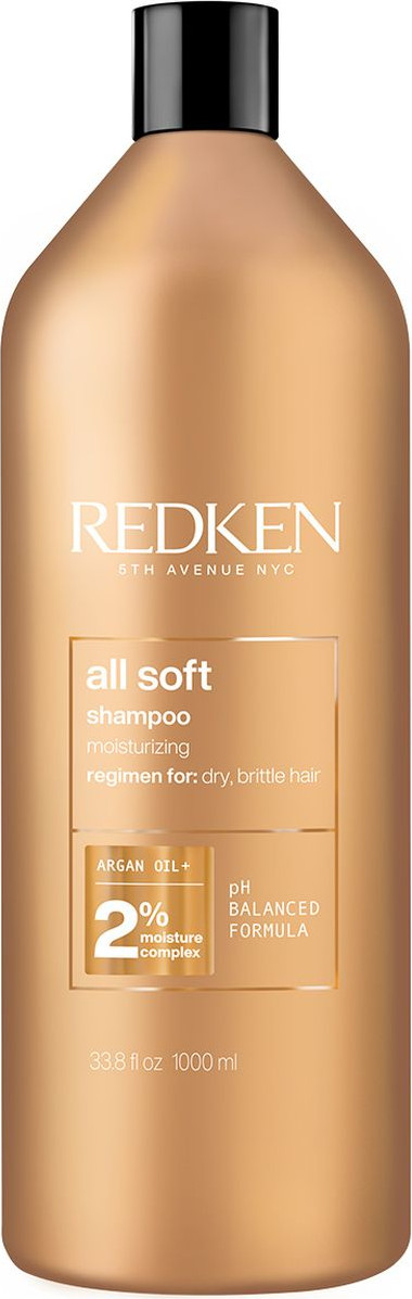 Redken All Soft Shampoo 1000 ml E3458301