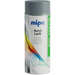 MIPA Acryllack RAL Color Farbspray 400ml RAL7000 - fehgrau