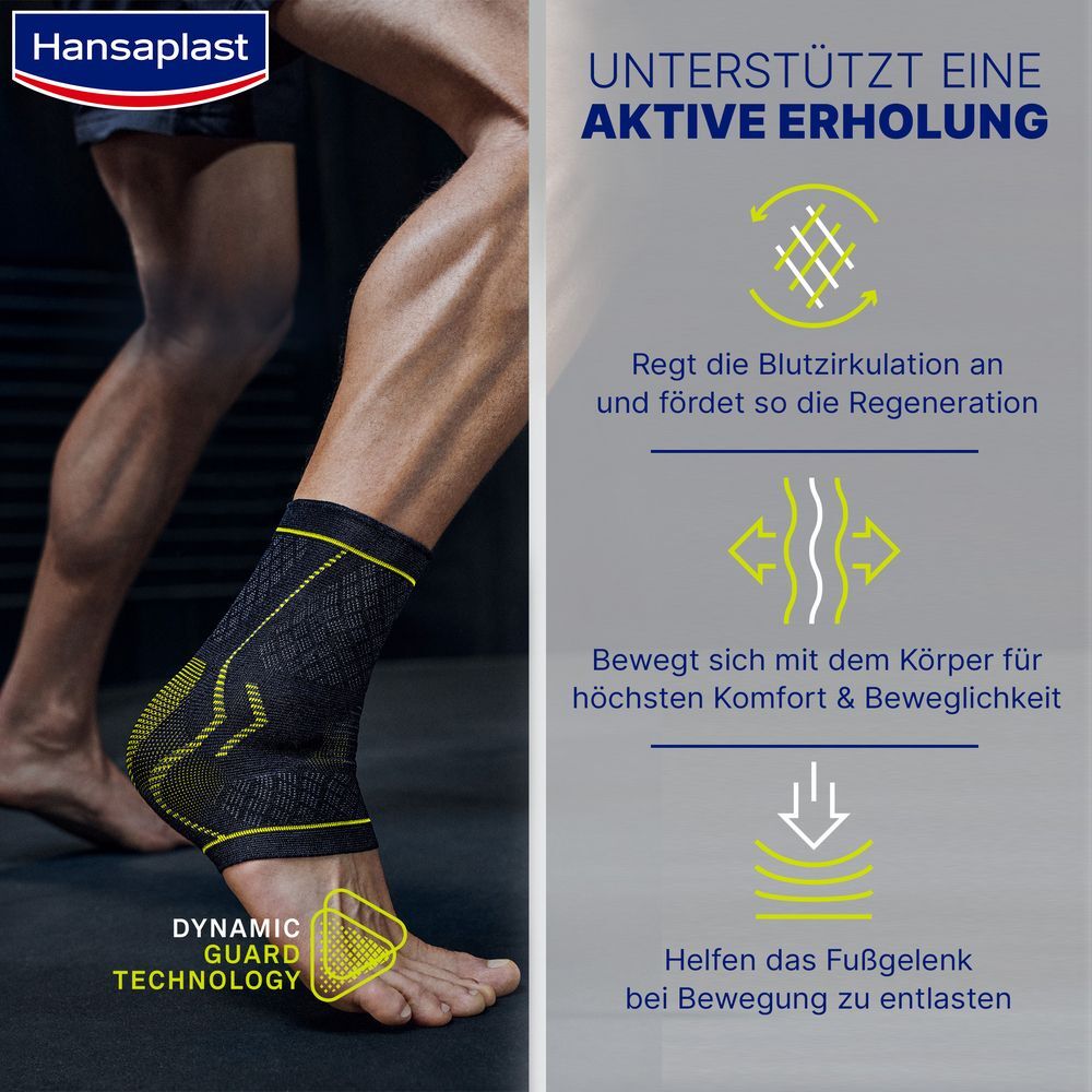 Hansaplast Sport Fußgelenk-Bandage Gr.M 1 St Bandage(s)