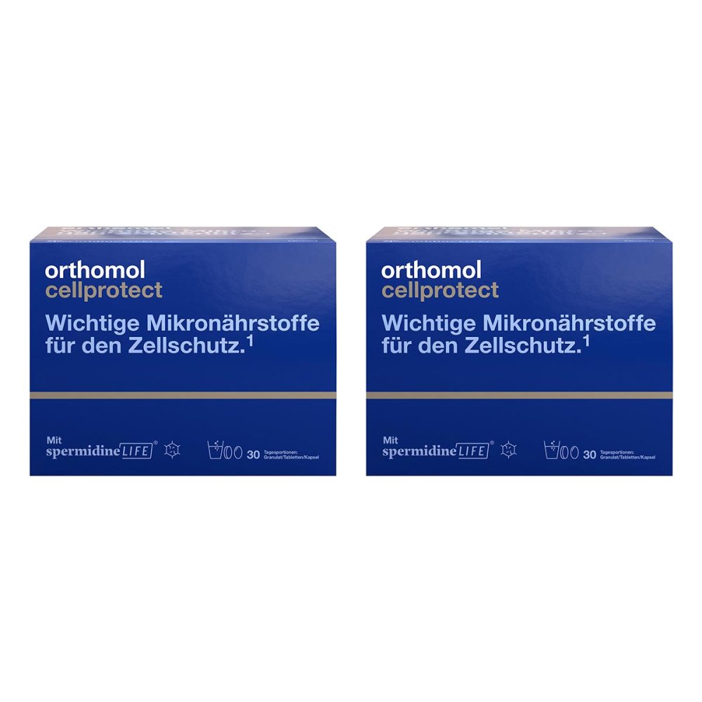 Orthomol pharmazeutische Orthomol Cellprotect Granulat/tabl./kapseln Kombi. 08104594