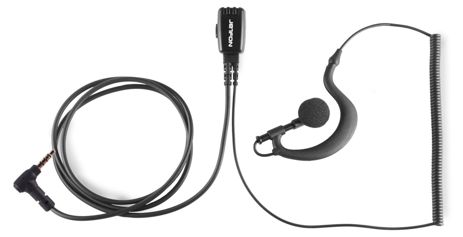 Jetfon BR-1704 E/C headset Y-VX voor Yaesu Vertex Dynascan
