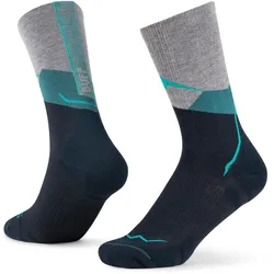 BUFF Merino Lightweight Crew I Socken 706 - teal L (42-44)