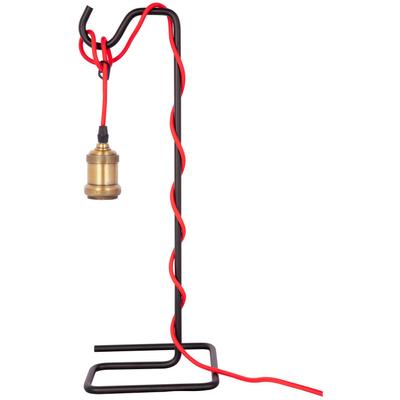 KAYOOM Tischleuchte "Tischlampe Musium 810", schwarz, 1, H: 49cm, 1 Stk., Leuchten, hochwertig, außergewöhnlich, handgefertigt, Tischleuchte