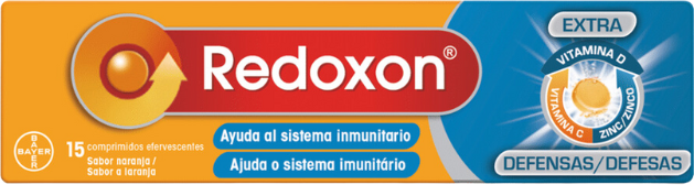 Bayer Redoxon Extra Defenses 15 comprimidos efervescentes