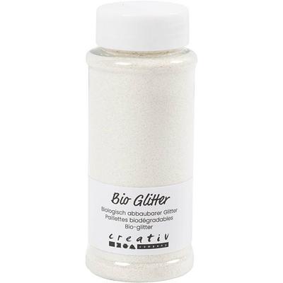 Creativ Company Bio Sparkles, Weiß, 140 ml/ 1 Dose