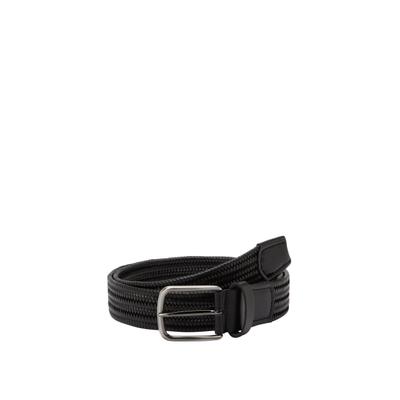 Ledergürtel LLOYD MEN’S BELTS "Lloyd Belts Herrengürtel 0258", Herren, Gr. 115, schwarz, Leder, Gürtel Ledergürtel