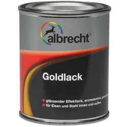 Albrecht Goldlack 125 ml gold
