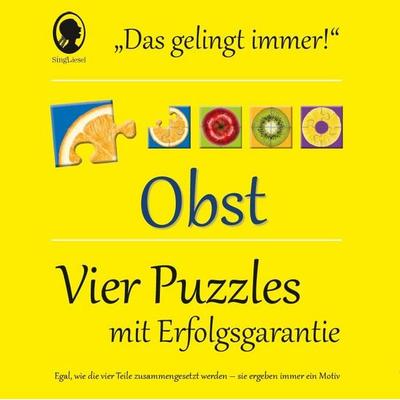 Das 'Gelingt immer'-Puzzle Obst. Das Puzzle-Spiel für Senioren mit Demenz