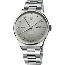 Oris Artelier Complication 39.50 mm Edelstahl Weiß Herrenuhr 01 782 7811 4051-07 8 20 20