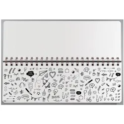 Sigel, Kalender, Tischkalender Jolie "Apricot Inspiration",immerw„hrend (A4)