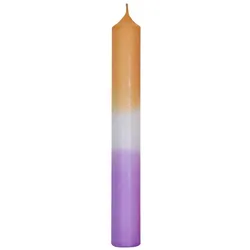 Dip Dye Stabkerze - Mandarin-Violett 1Stk.