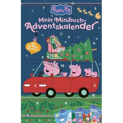 Nelson Minibuch-Adventskalender: Peppa Wutz Minibuch-Adventskalender