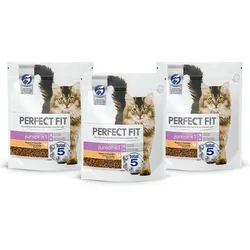 Perfect Fit Junior -1 Futter für Katzenwelpen mit Huhn 3x750g