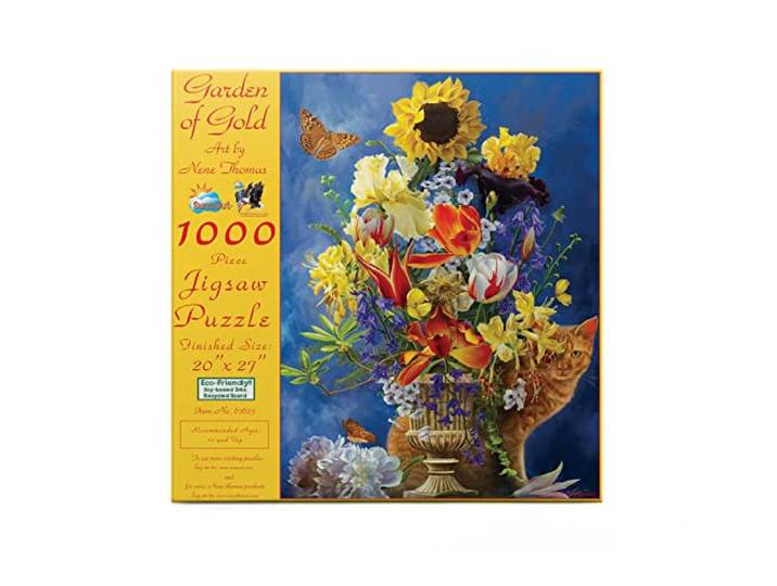 SunsOut puzzel Nene Thomas - Garden of Gold - 1000 stukjes legpuzzel