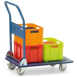 Fetra, Transportwagen, Ganzstahlwagen Transportwagen 3100 Klappbügel 740x480 mm (150 kg)