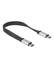 Delock USB 3.2 Gen 2 FPC Flachbandkabel Type-C zu 22 cm PD 3 A Digital/Daten 0,22 m (85926)
