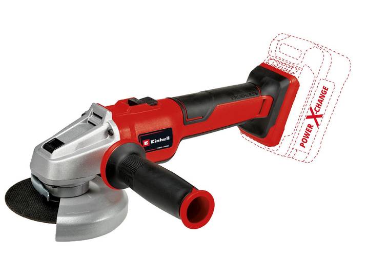 Akku-Winkelschleifer EINHELL AXXIO 18/125 Q Solo , rot, Schleifmaschinen, Akku-Winkelschleifer