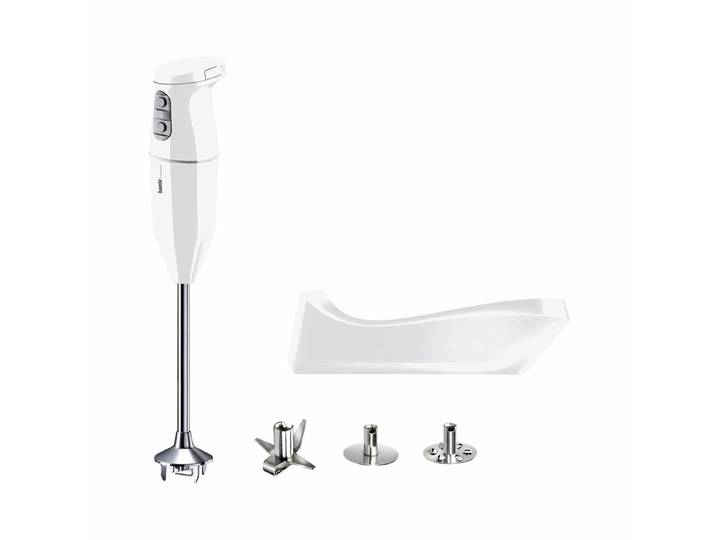 bamix® cordless PRO Kabelloser Stabmixer Weiss