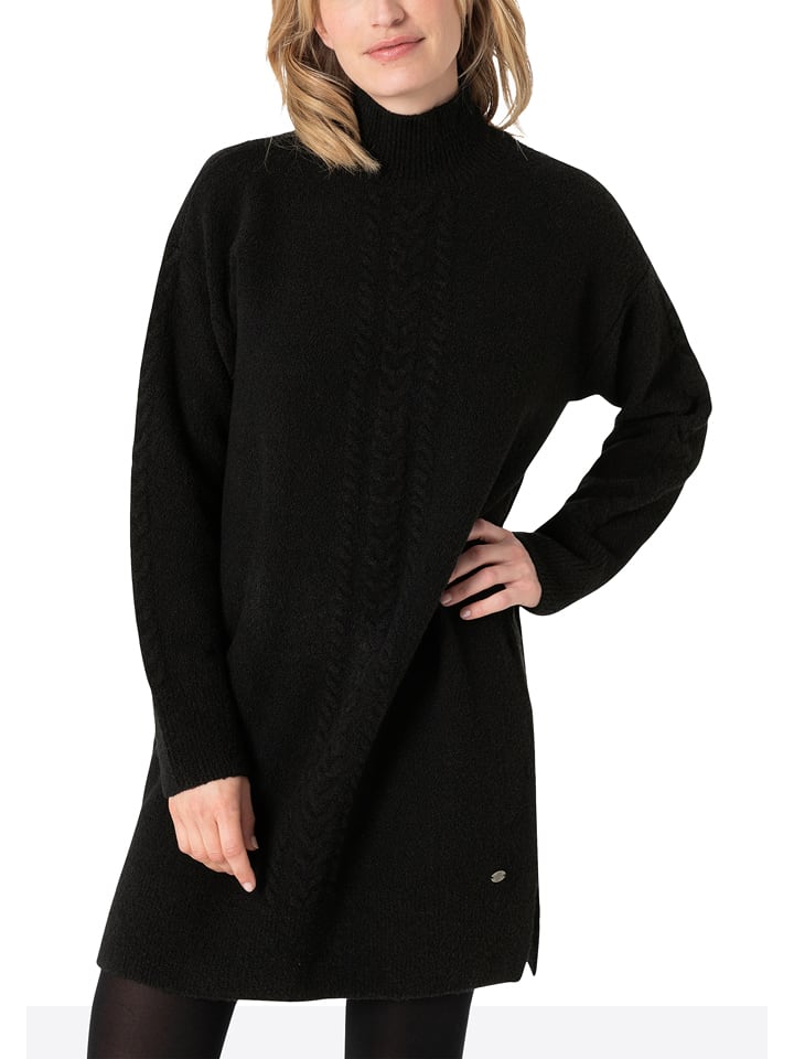 Timezone Strickkleid in Schwarz - M