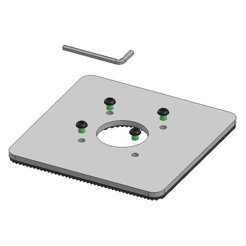 Ergonomic Solutions 150x150mm Baseplate 5mm - (SPM144-02)