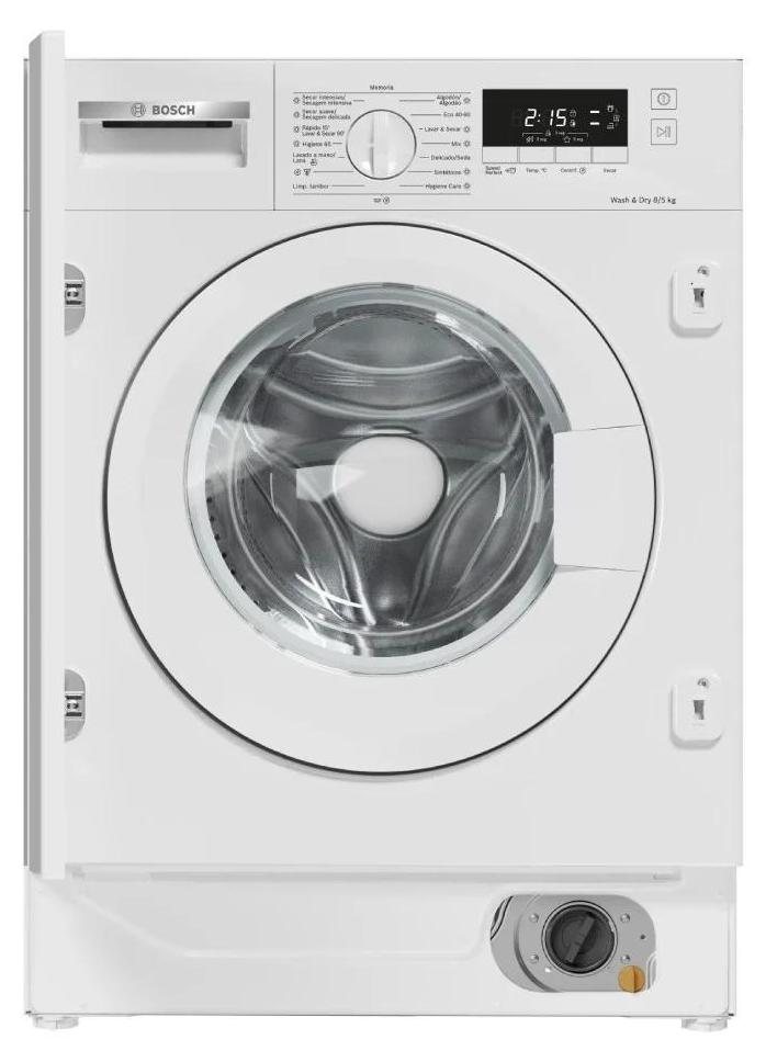 Bosch Serie 4 WKD28260ES, Frontlader, Integriert, Weiß, Links, Weiß, Drehregler, Berührung