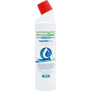 BactoDes WC-Reiniger SanitärRein, Gel, mit Frischeduft, Schräghalsflasche 750 ml