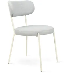 2er-Set Tom Tailor Stuhl Soft Pad Stoff Silver