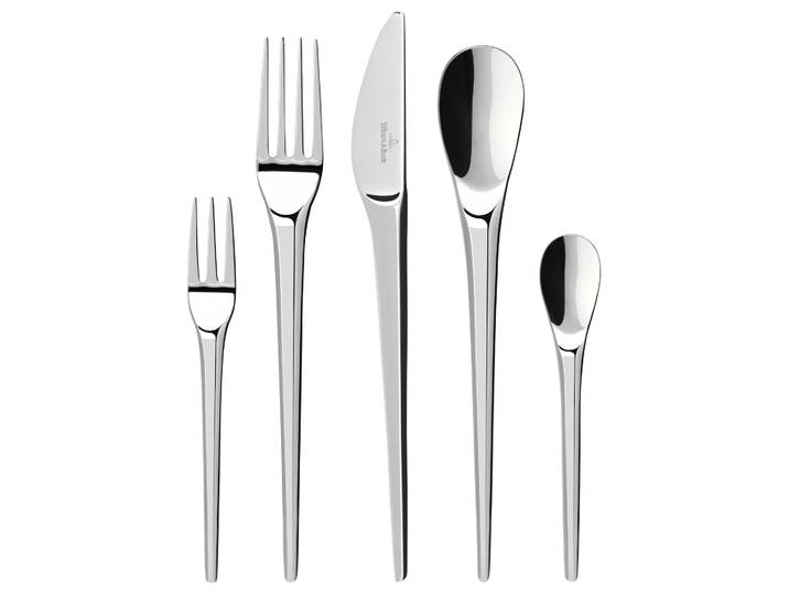 Villeroy & Boch Couverts NewMoon 30 Pièces Acier inoxydable