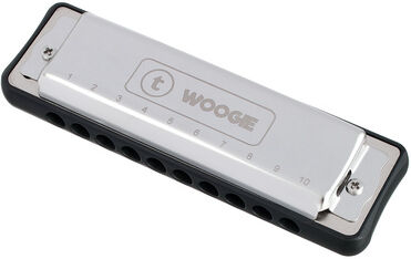 Thomann Woogie Blues Harmonica F Argent