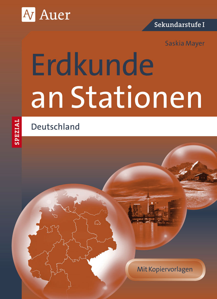 Auer Verlag Erdkunde an Stationen Spezial Deutschland