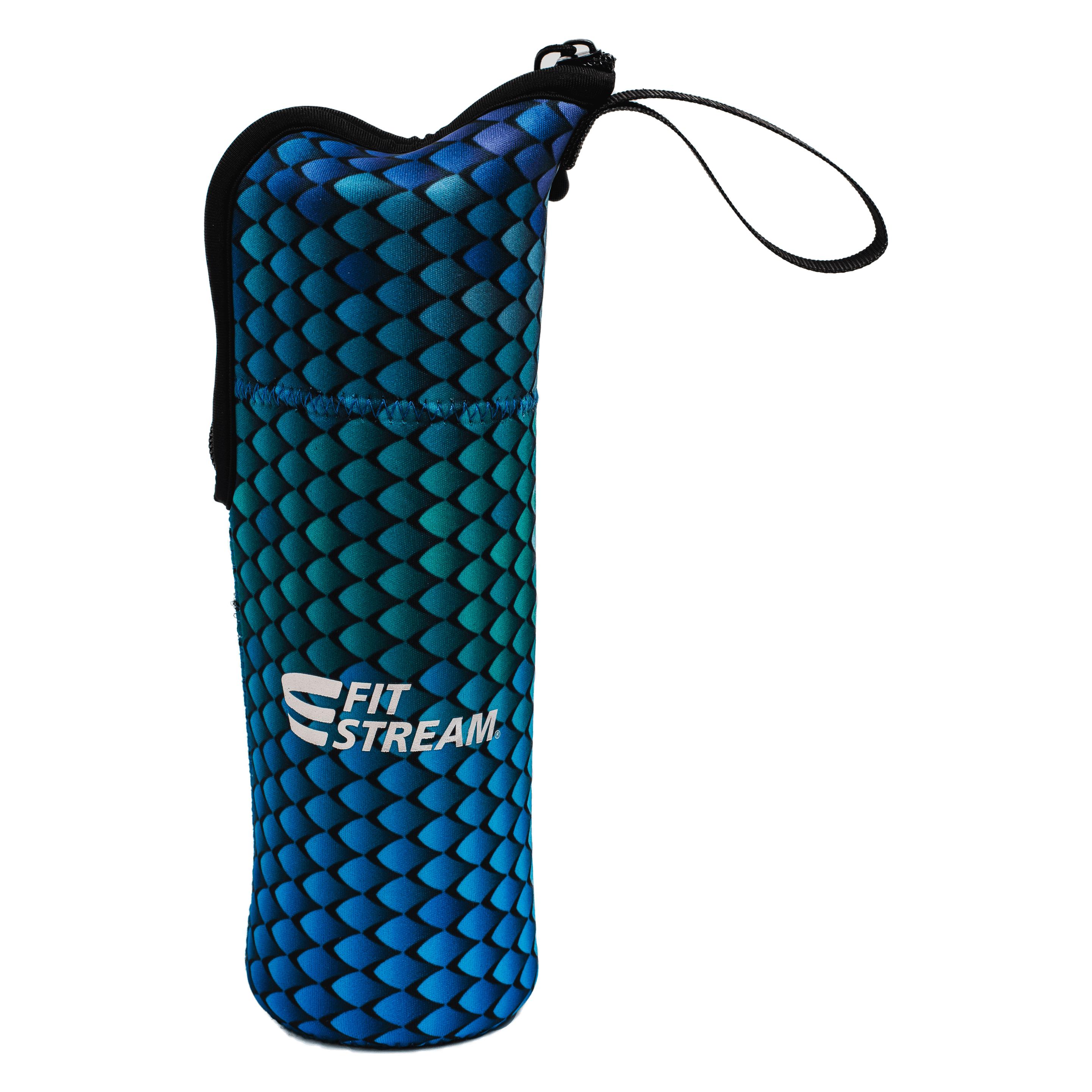 FitStream Neoprenhülle für Flaschen blau / 1l (8582002422049)