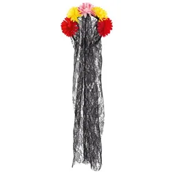 Haarreif "La Catrina", bunt