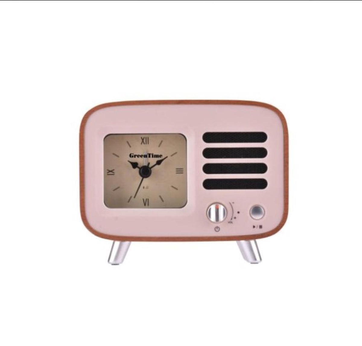 Greentime Music Clock Sapele