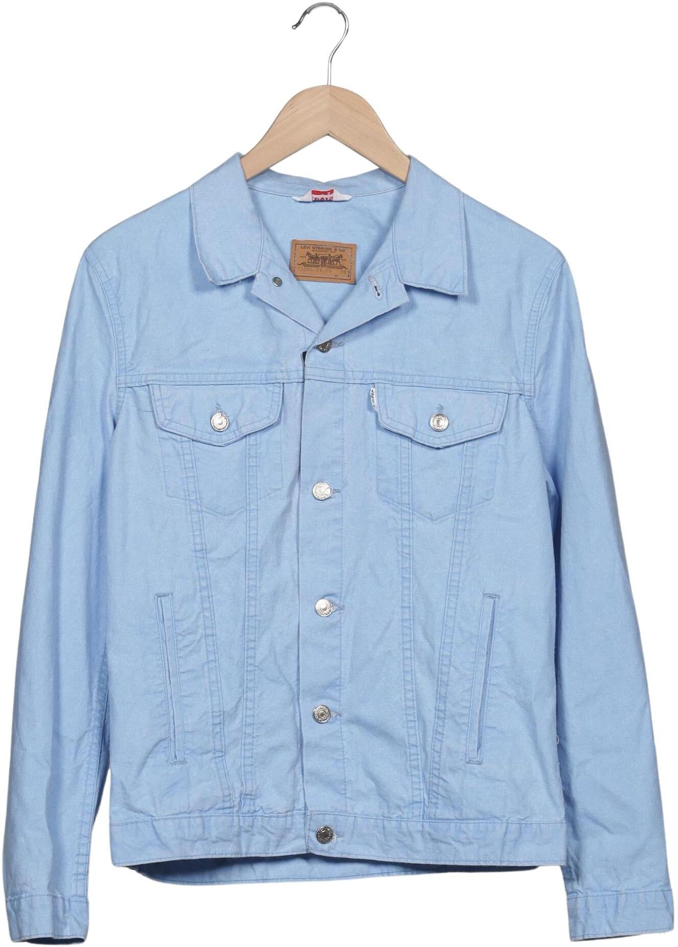 Signature by Levi Strauss & Co. Damen Jacke, Hellblau, Gr. EU 38, Baumwolle - Second Hand