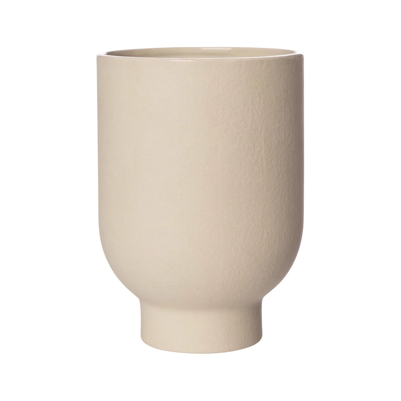 ERNST bloempot op voet ø15 cm voor op tafel