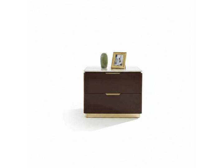 Xlmoebel Nachttisch Luxuriöses Schlafzimmer Konsolen Set 2x Beige Hotel Möbel (Konsolen-Set, 1-St., 2er-Set), Made in Europa