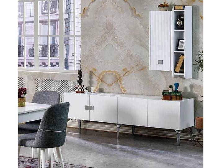 Xlmoebel TV-Schrank Moderner TV-Ständer mit Stauraum in Holzoptik (1-St., TV-Ständer) Hergestellt in Europa