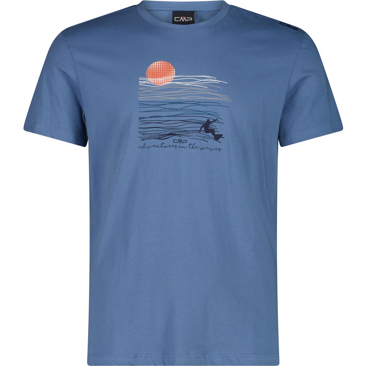 CMP MAN T-shirt shadow (L709) 48 30T9367-L709-48