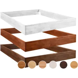 Hasena Wood-Line Massivholz Premium 23 Bettrahmen 180x200 cm / Kernbuche natur, geölt
