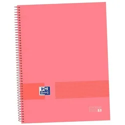 Oxford, Heft + Block, Notizbuch &You Rosa Wassermelone A4 5 Stücke (A4, Harter Einband)
