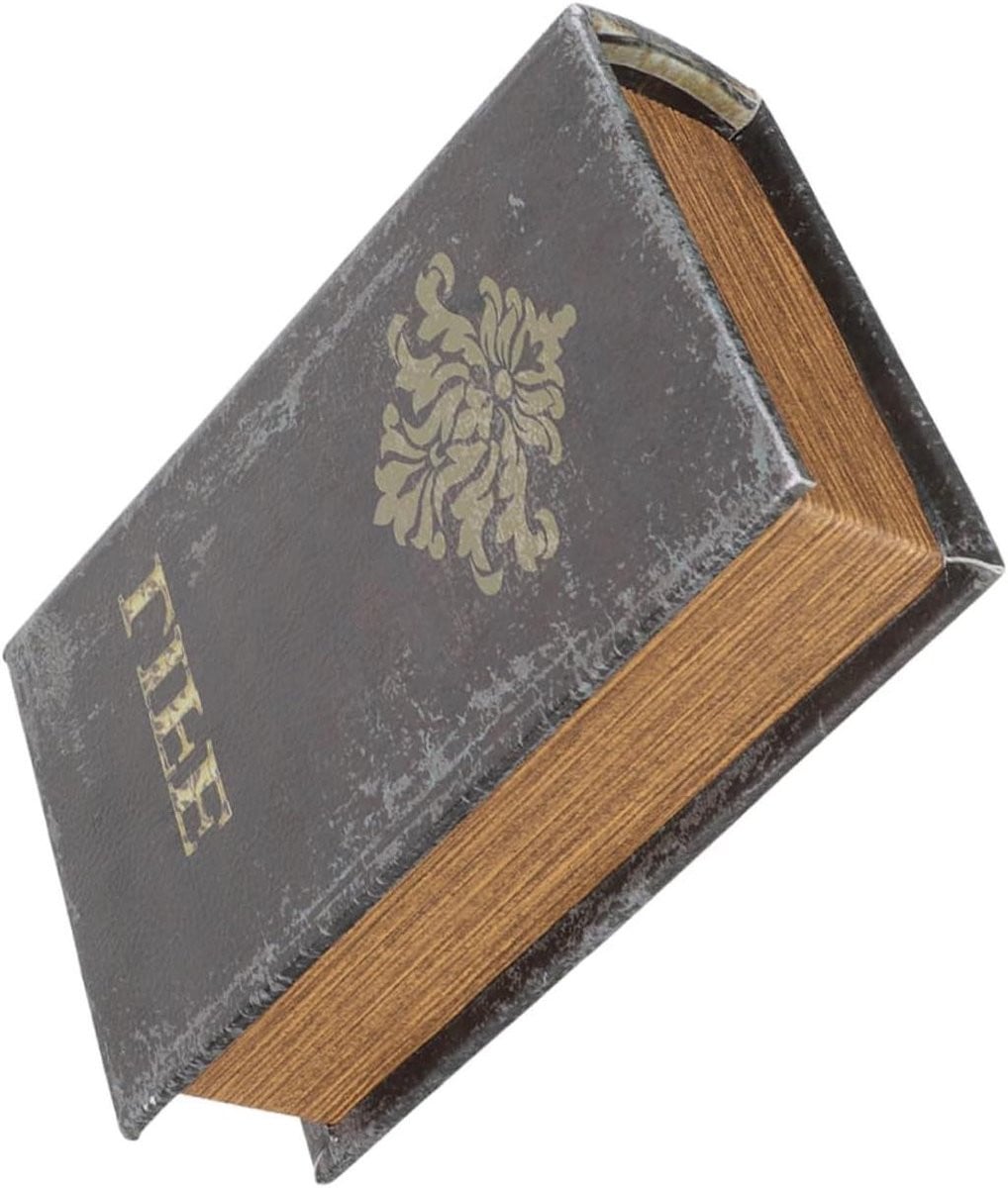 Nep Boeken Opbergdoos in Vintage Stijl voor Bureau Organisatie - 215 x 75 cm