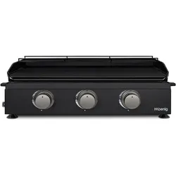 H.Koenig, Gasgrill, Plancha 3 Brenner in u plancha