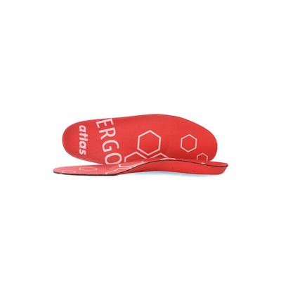 Einlegesohlen ATLAS SCHUHE "Ergo-Med", Damen, Gr. 38, rot, Einlegesohlen Einlegesohlen