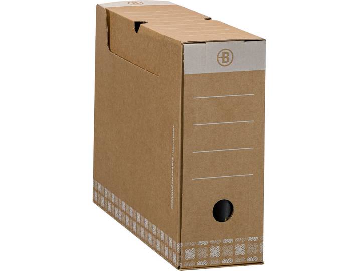 Lot de 20 - Boîte archives Carton Bruneau - Dos 10 cm - Brune - Boîtes archives standards - Bruneau