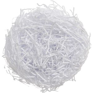 Folia Ostergras 603000, weiß, aus Papier, 30g
