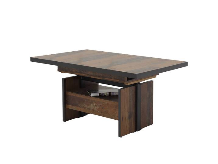 Table basse Nolle 110 x 58 x 70cm Marron