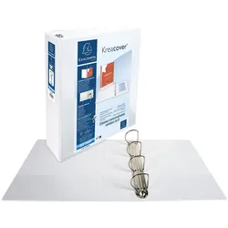Exacompta Ringbuch Kreacover 9 cm, weiß