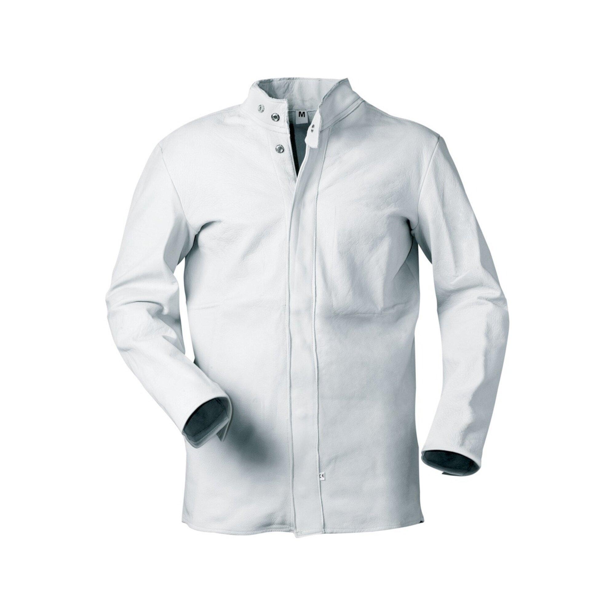 CRAFTLAND protection Schweißerjacke,Vollleder, Gr. L, natur
