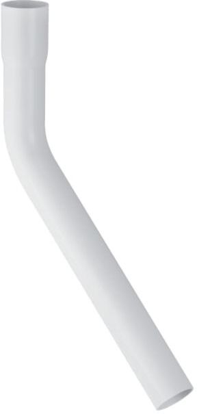 Geberit Spülbogen 118020111 45Grad, 30x10cm, mit Steckmuffe, weiß, Ø 44 mm